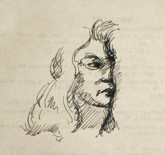 Half woman's face