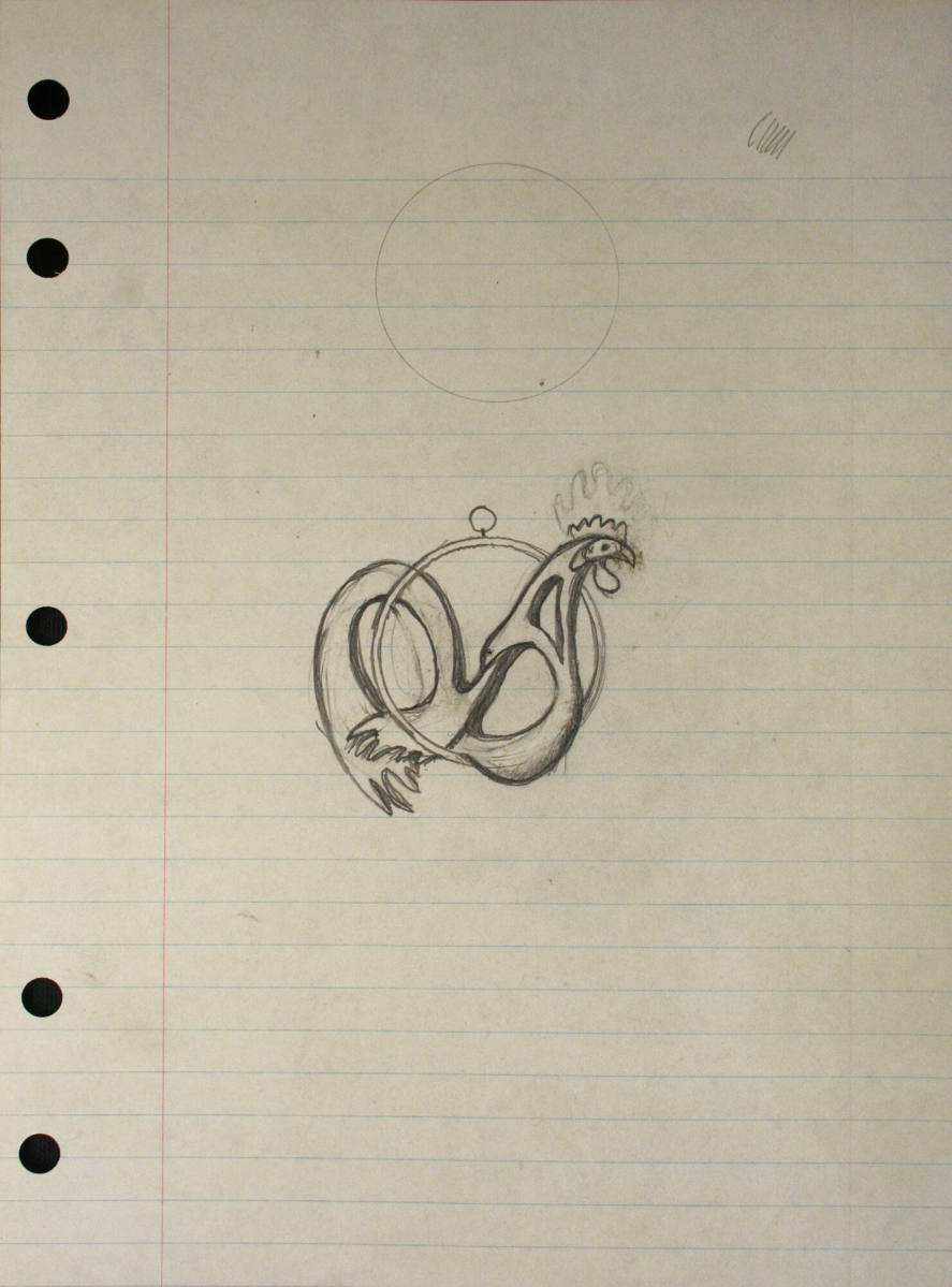 Chicken in a ring
