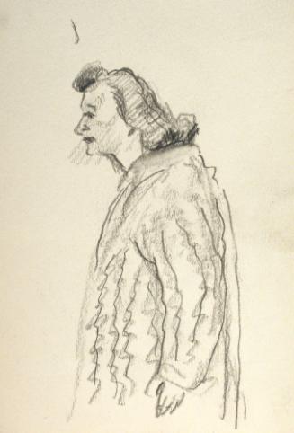 Woman in Fur Coat