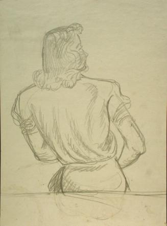 Back of Seated Woman