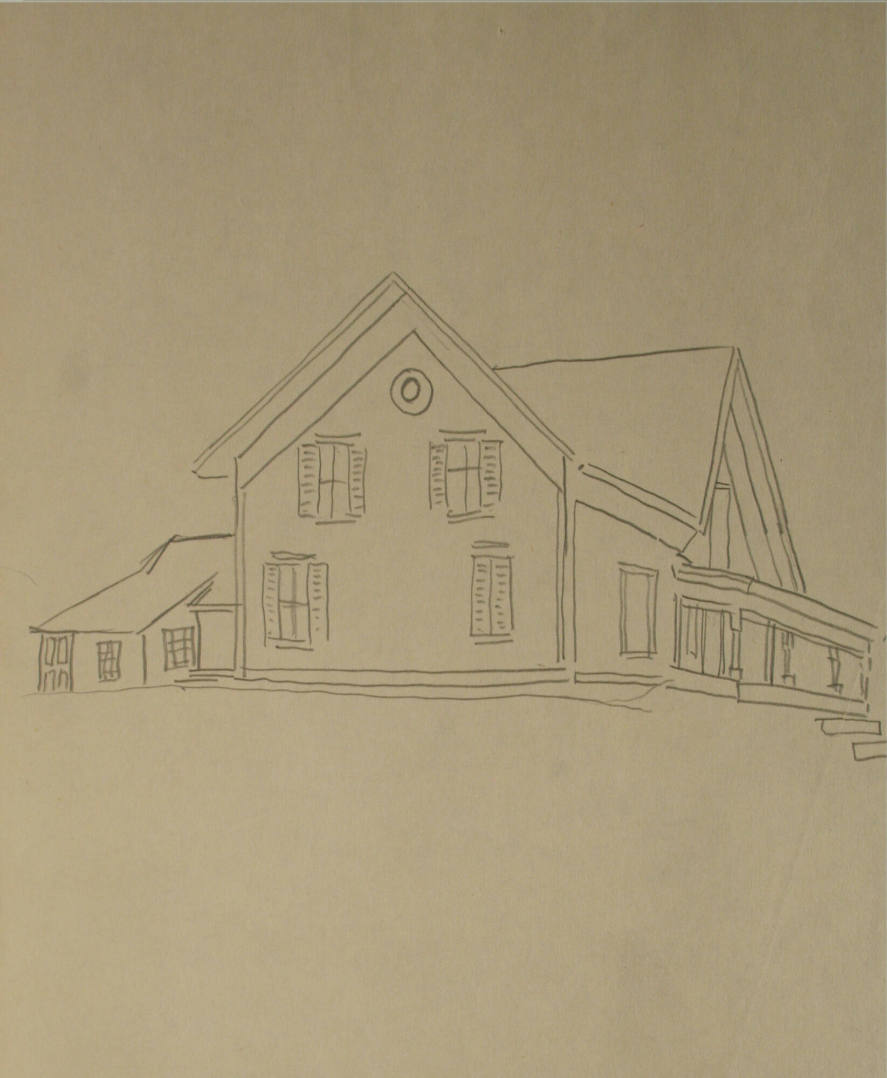 House with partial front steps