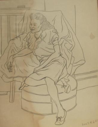 Seated woman
