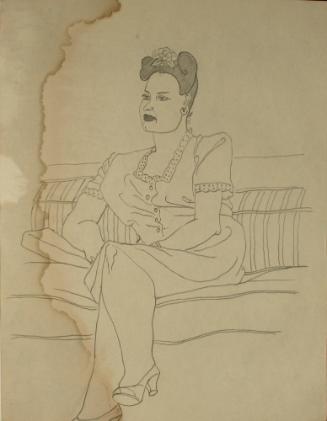 Seated woman
