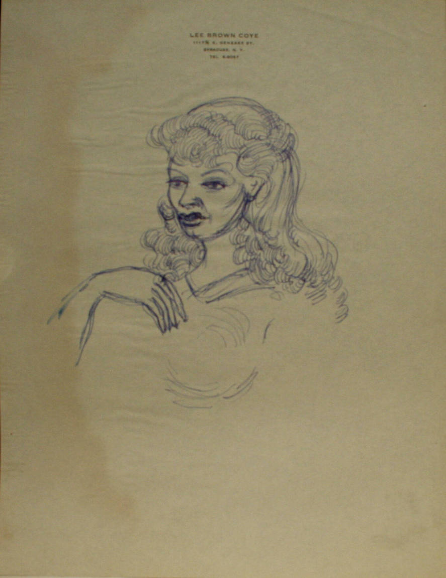 Female bust on LBC letterhead