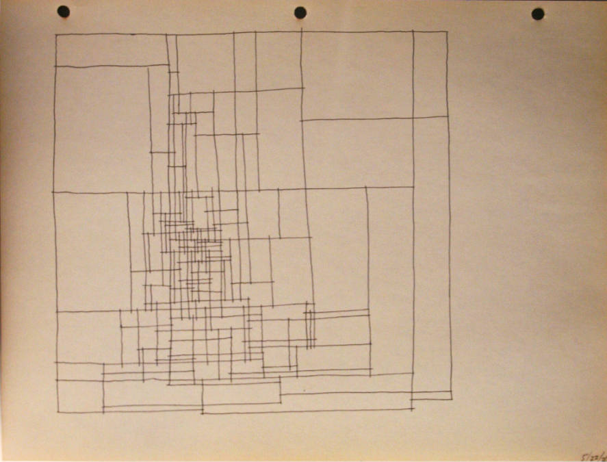 Straight Line Geometric Pattern