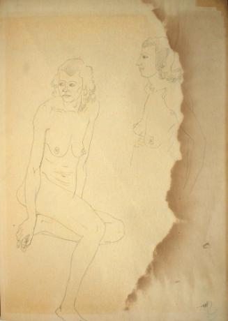 2 nude women, 1full, 1 from waist up