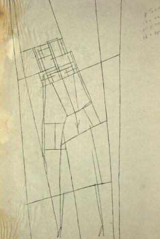 Rectangular drawing with dimensions