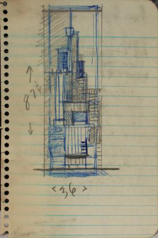 Rectangular drawing with dimensions