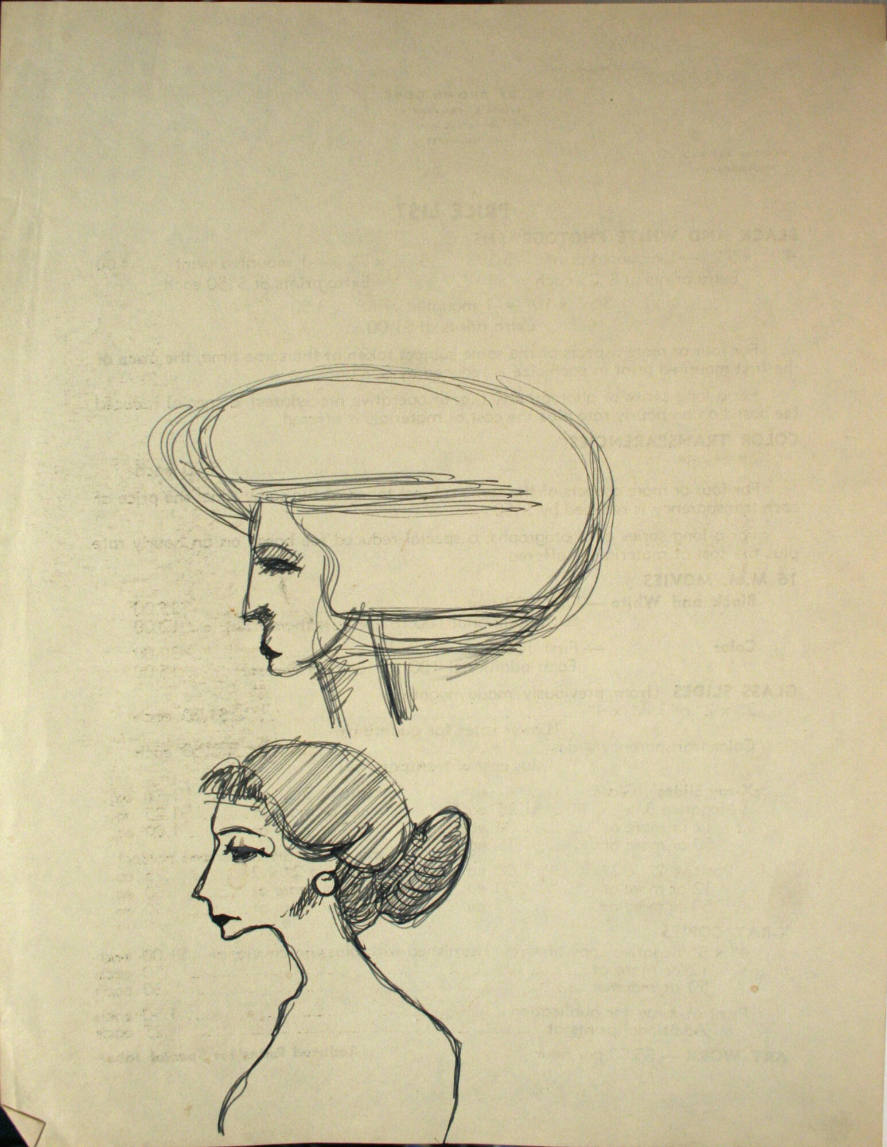 2 women's heads