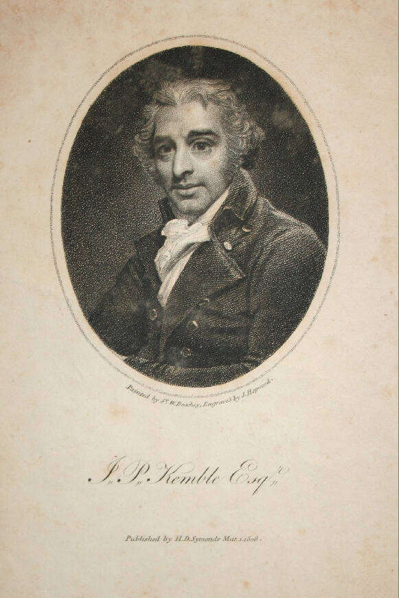 J.P. Kemble, Esq.