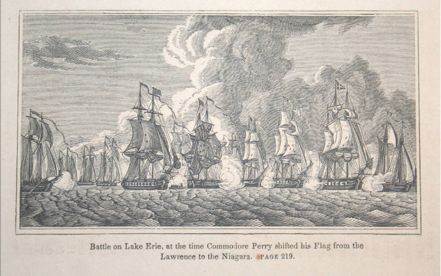 Battle on Lake Erie - Commodor Perry