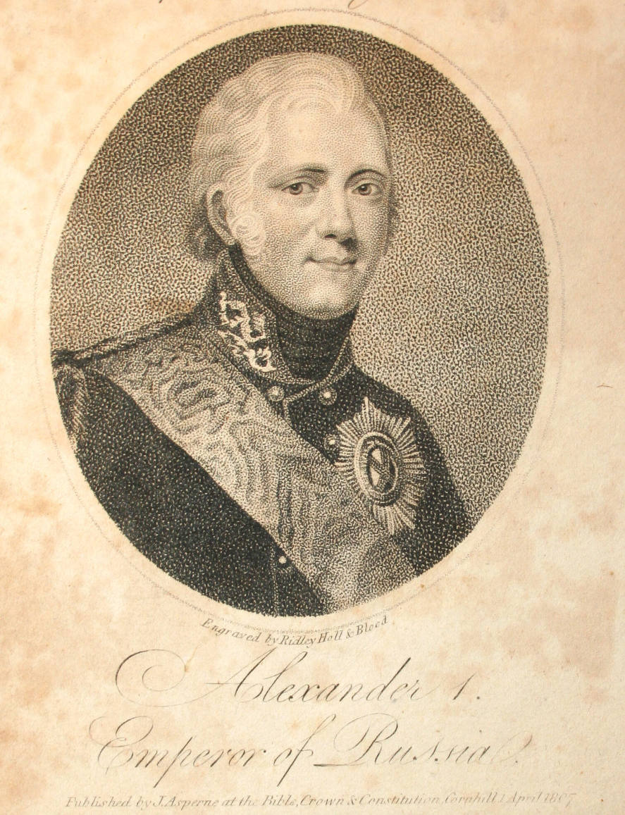 Alexander I, Emperor of Russia