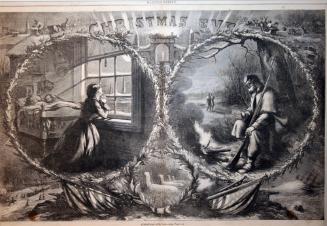 "Christmas Eve - 1862" from Harper's Weekly, January 3, 1863