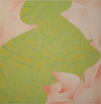 Untitled (pink, green, yellow)