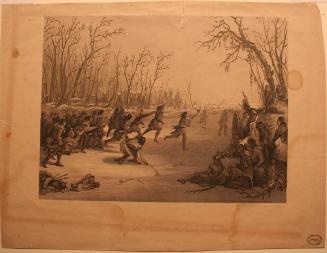 Ball Play of the Dahcota (Sioux) Indians