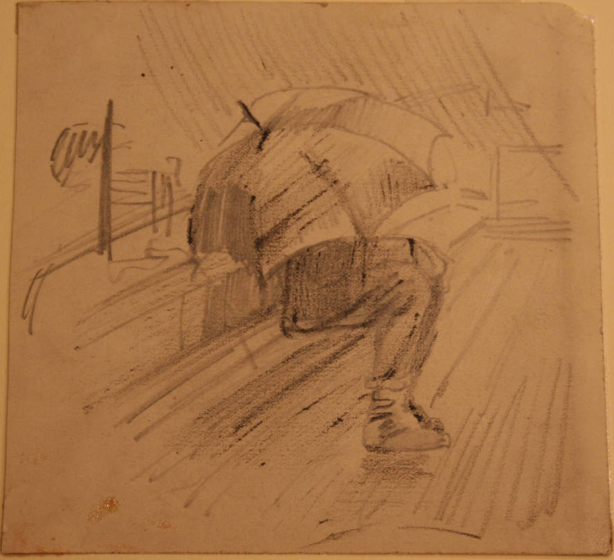 Study for "La Traversée"