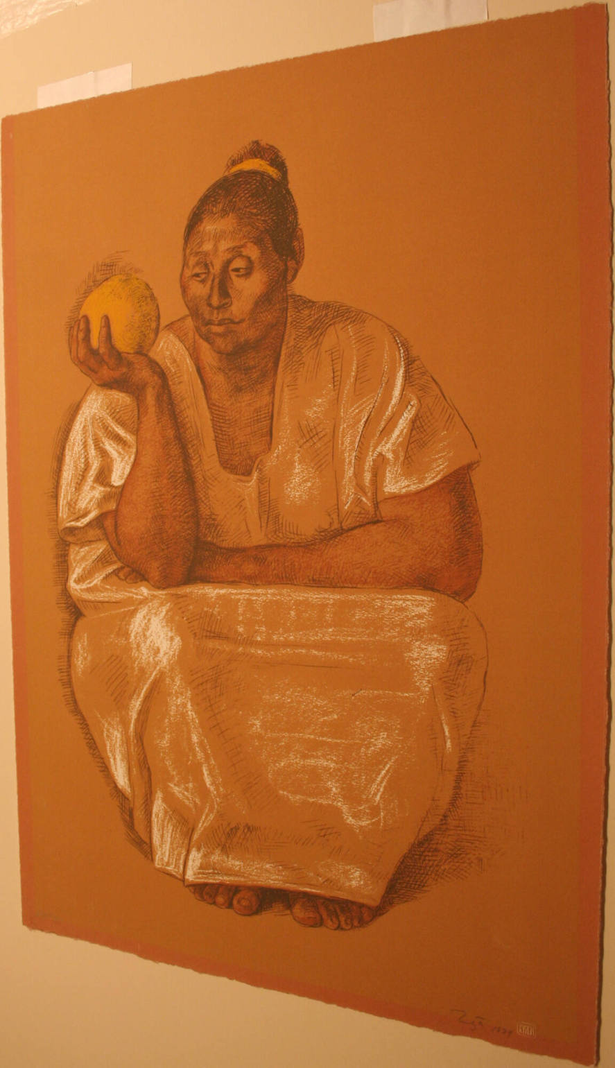 Mujer con Naranja (Woman with Orange)