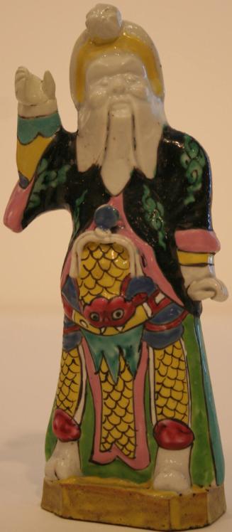 Ch'ien-lung porcelian figure of a Sage