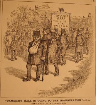 "Tammany Hall Is Going To..." from Harper's Weekly, February 21, 1885