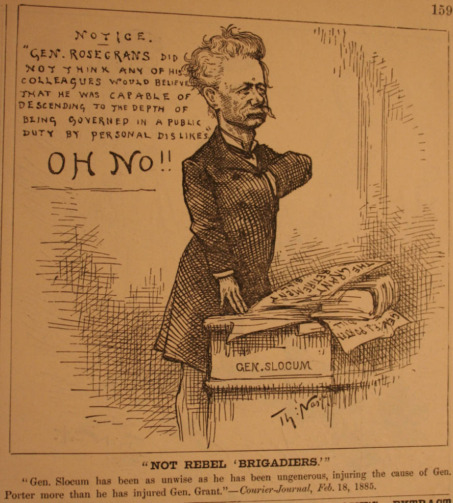 "Not Rebel 'Brigadiers' " from Harper's Weekly, March 7, 1885