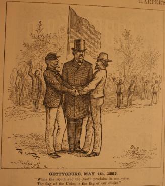 "Gettysburg - May 4th, 1865" from Harper's Weekly, May 16, 1885