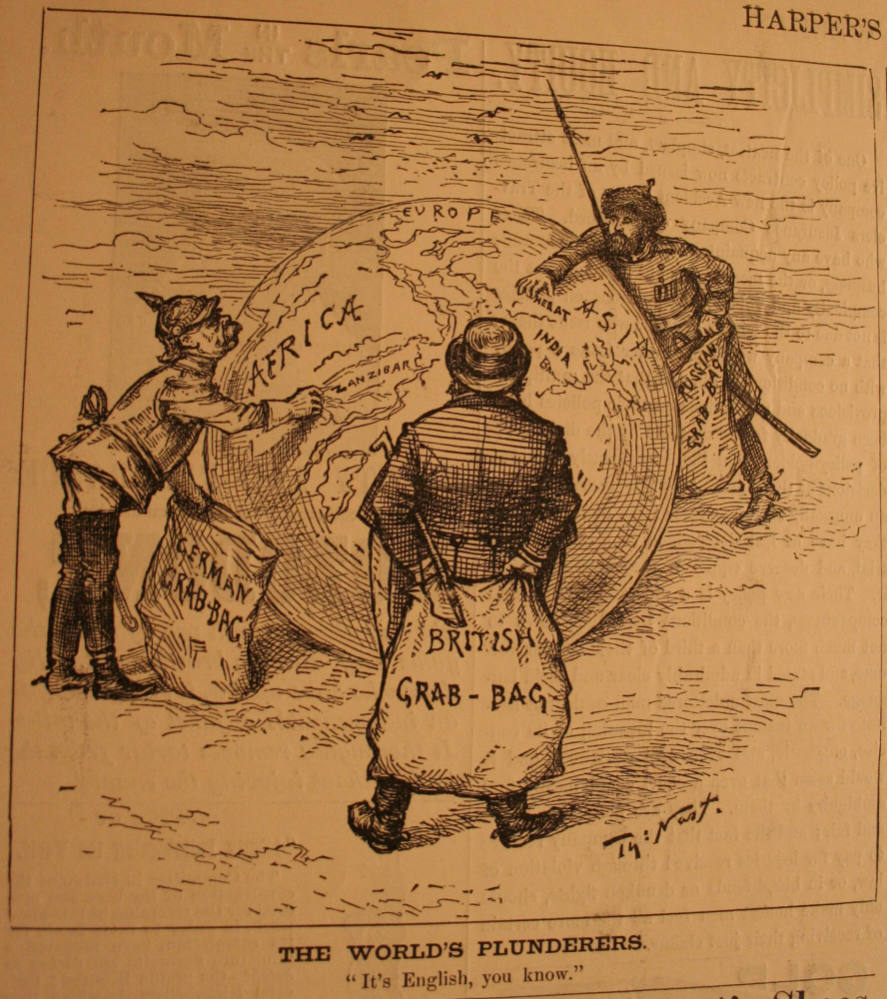 "The World's Plunderers" from Harper's Weekly, June 20, 1885