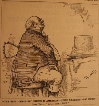 "The Best 'Cheshire' Cheese" from Harper's Weekly, September 12, 1885