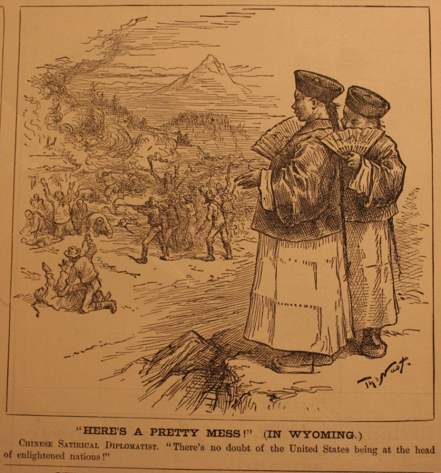 "Here's A Pretty Mess!!" from Harper's Weekly, September 19, 1885