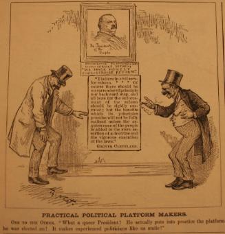 "Practical Political Platform" from Harper's Weekly, October 31, 1885