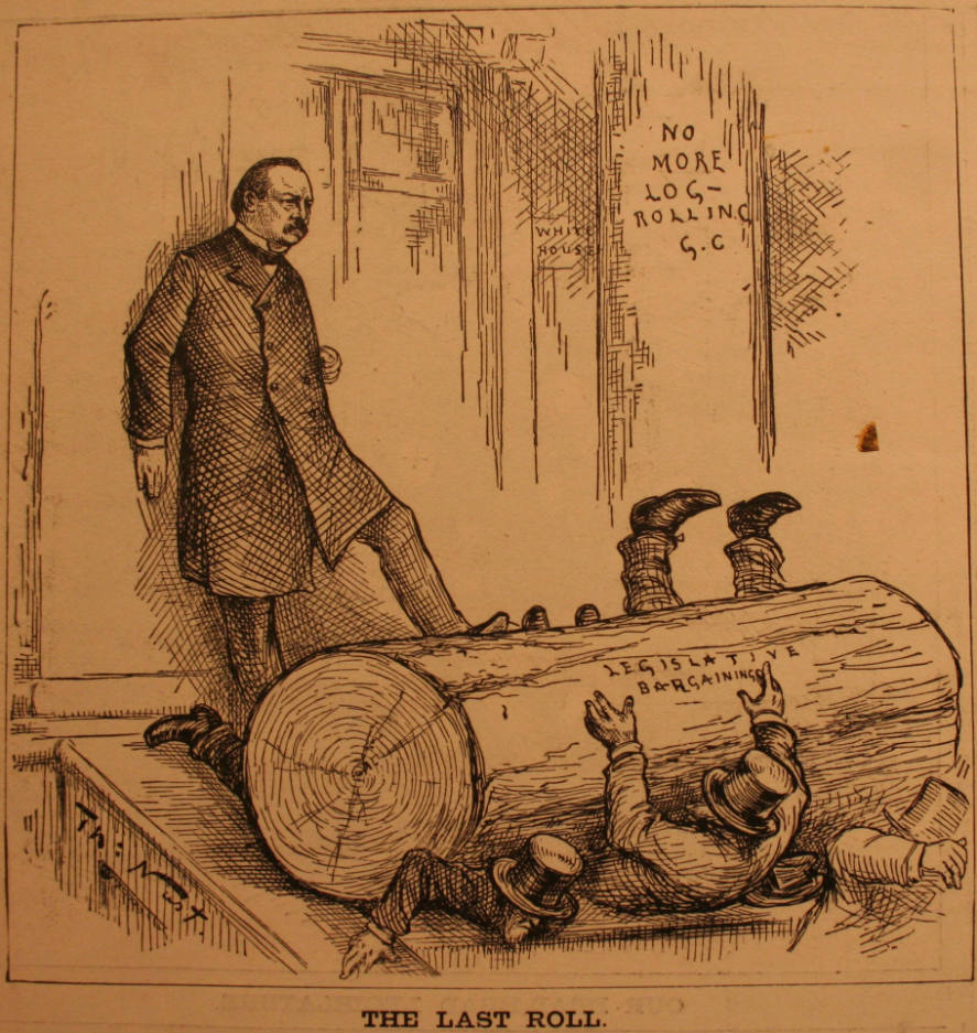 "The Last Roll" from Harper's Weekly, February 6, 1886