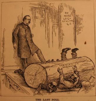 "The Last Roll" from Harper's Weekly, February 6, 1886