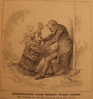 "Investigating Jacob Shapp's" from Harper' s Weekly, February 20, 1886