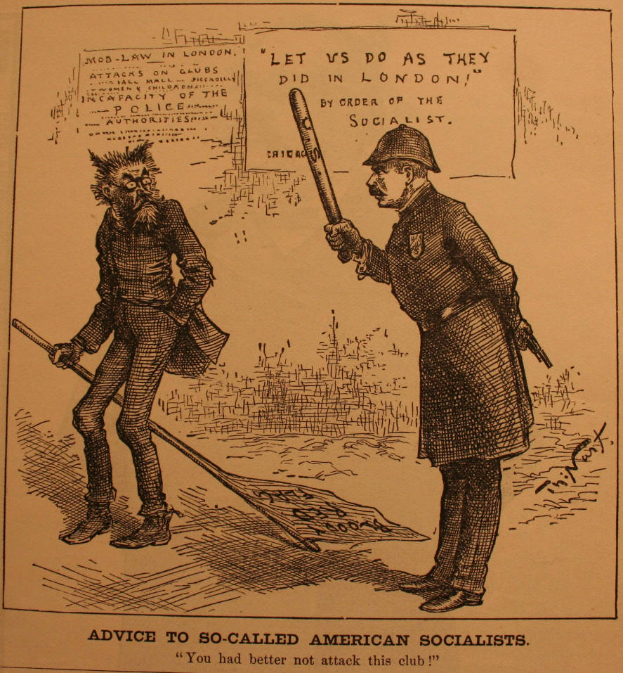 "Advice To So Called American" from Harper's Weekly, February 27, 1886