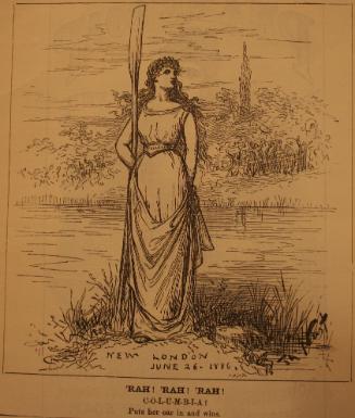 "Rah! Rah! Rah!" from Harper's Weekly, July 10, 1886