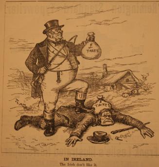 "In Ireland" from Harper's Weekly, July 17, 1886