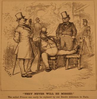 "They Never Will Be Missed" from Harper's Weekly, August 7, 1886