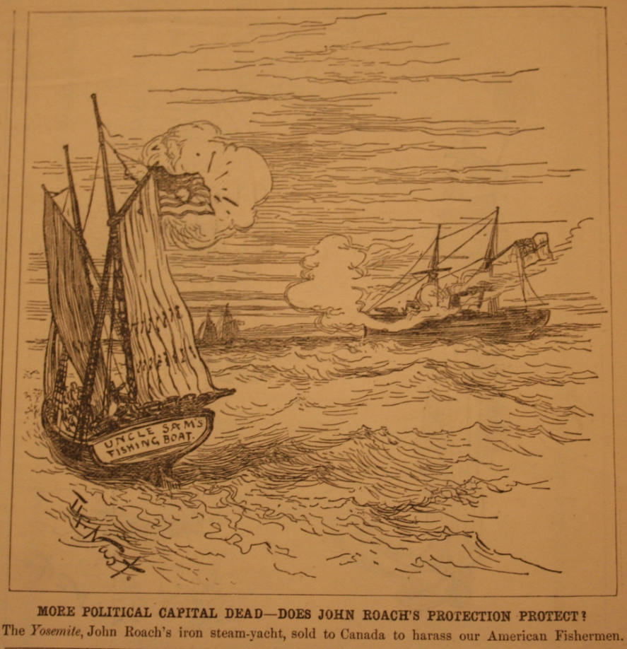 "More Political Capital Dead" from Harper's Weekly, August 14, 1886