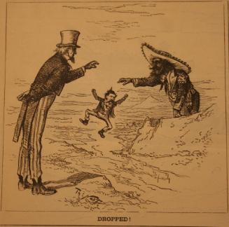 "Dropped!" from Harper's Weekly, September 4, 1886