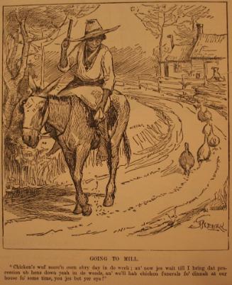 "Going To Mill" from Harper's Weekly, September 12, 1885