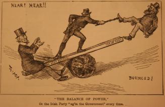 "The Balance of Power" from Harper's Weekly, February 6, 1886