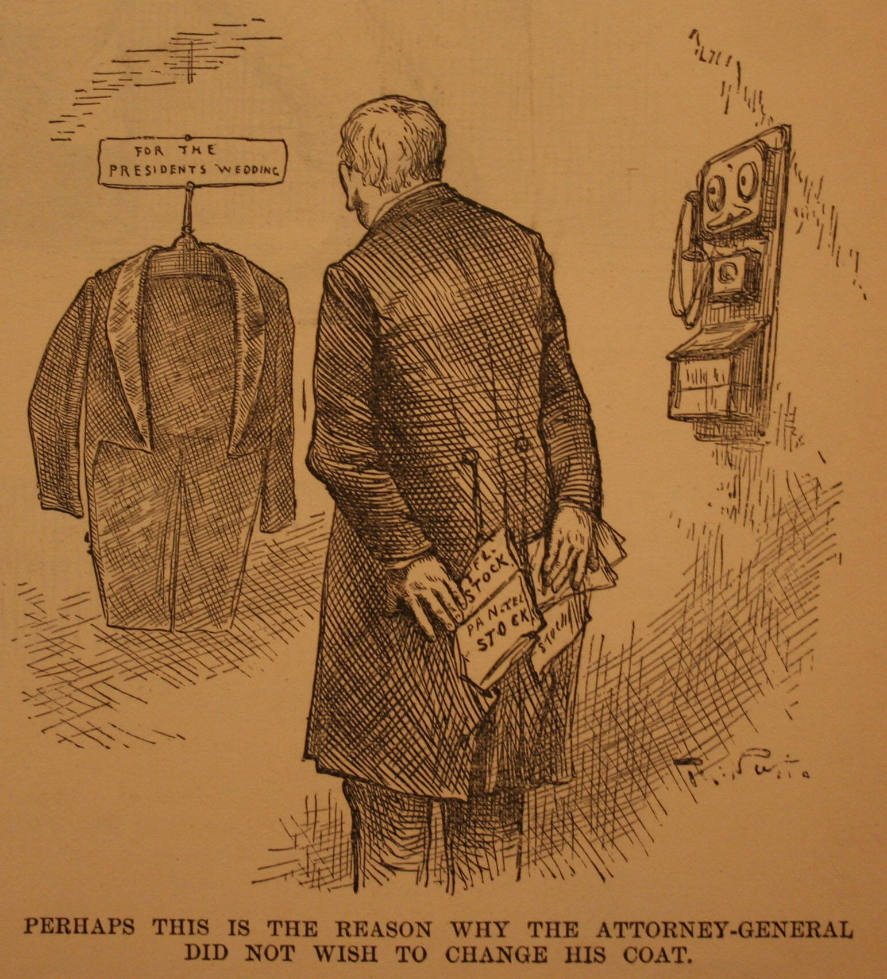 "Perhaps This Is Reason" from Harper's Weekly, June 19, 1886