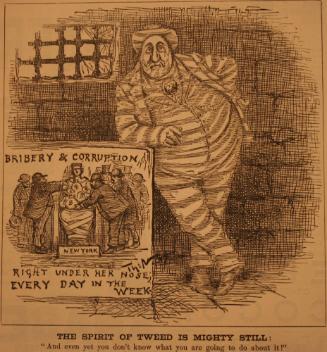 "The Spirit of Tweed Is Mighty" from Harper's Weekly, December 18, 1886