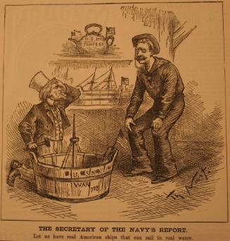 "Secretary of The Navy's Report" from Harper's Weekly, December 18, 1886