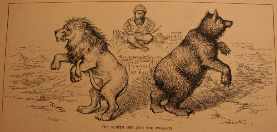 "The Fight's Off (For The Present)" from Harper's Weekly, May 16, 1885