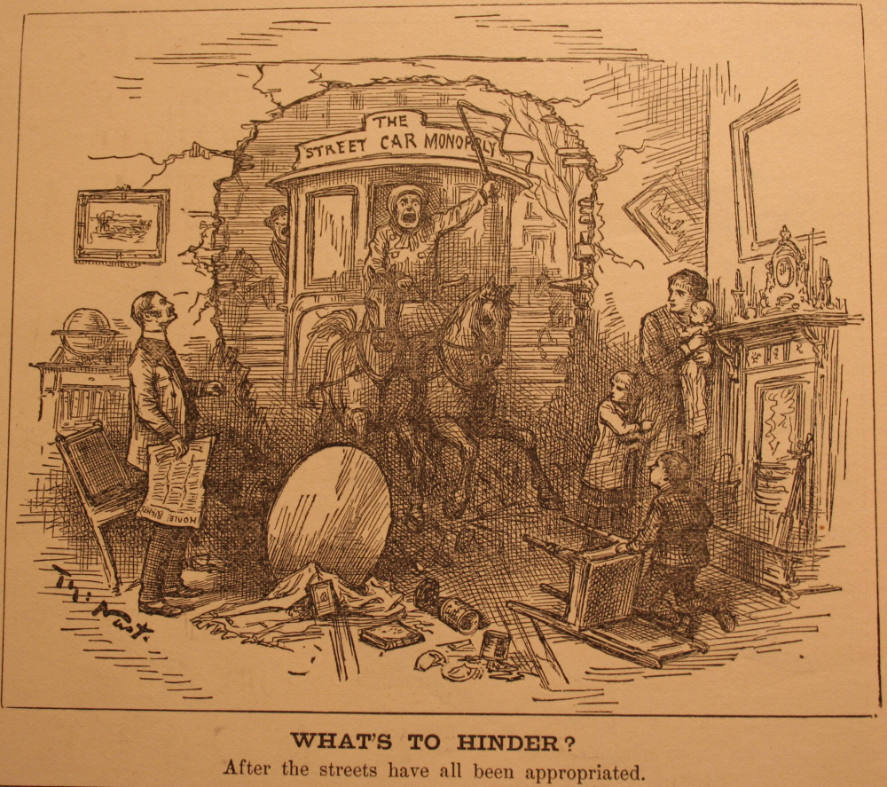 "What's To Hinder?" from Harper's Weekly, November 28, 1885