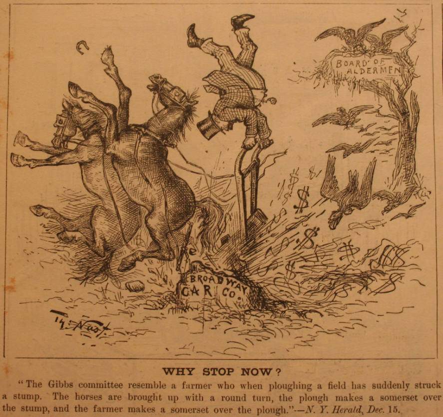 "Why Stop Now?" from Harper's Weekly, December 26, 1885