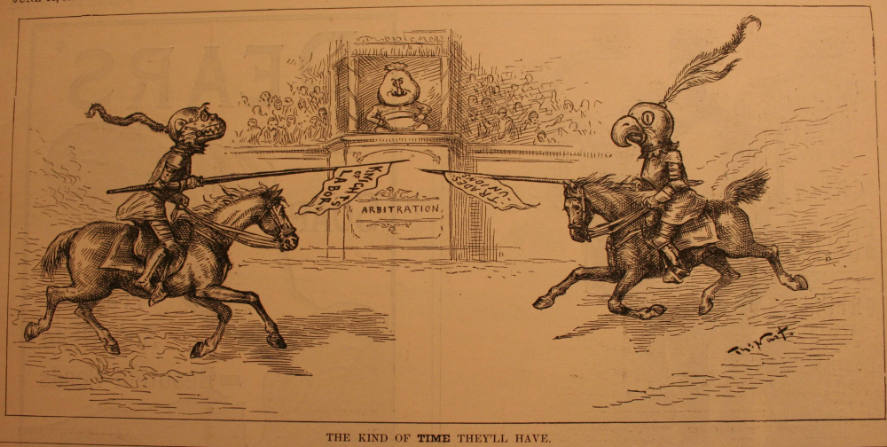 "The Kind of Time They'll Have" from Harper's Weekly, June 12, 1886