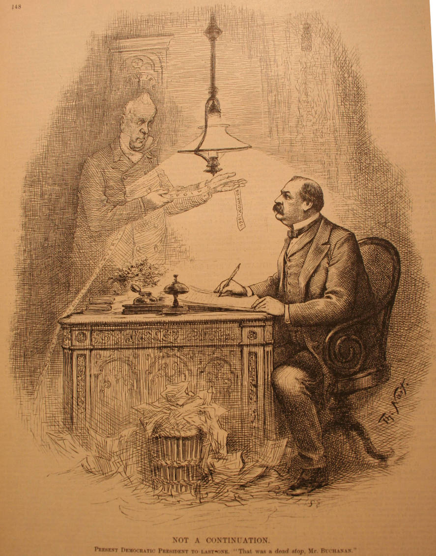 "Not a Continuation" from Harper's Weekly, March 6, 1886