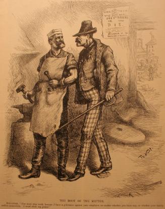 "The Root Of The Matter" from Harper's Weekly, May 8, 1886