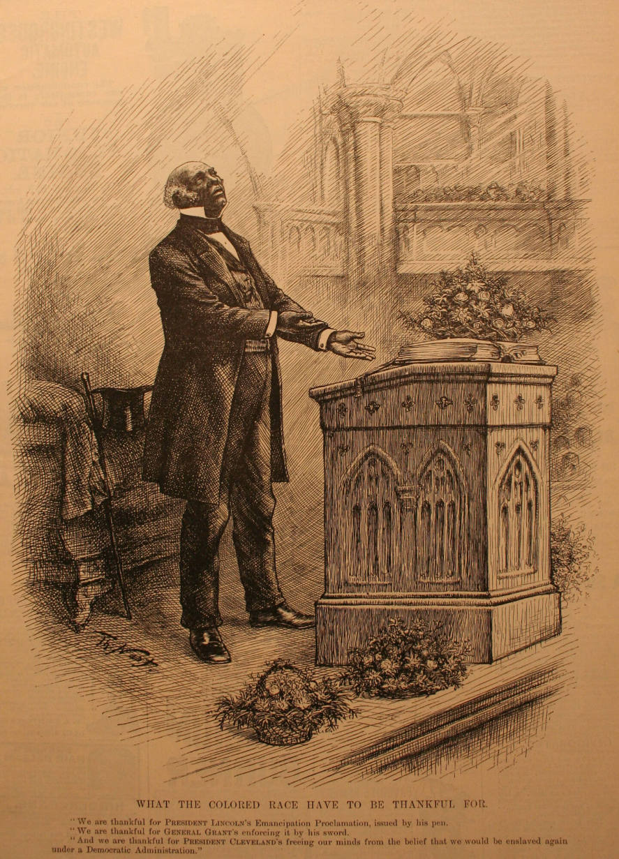 "What The Colored Race Have" from Harper's Weekly, November 27, 1886